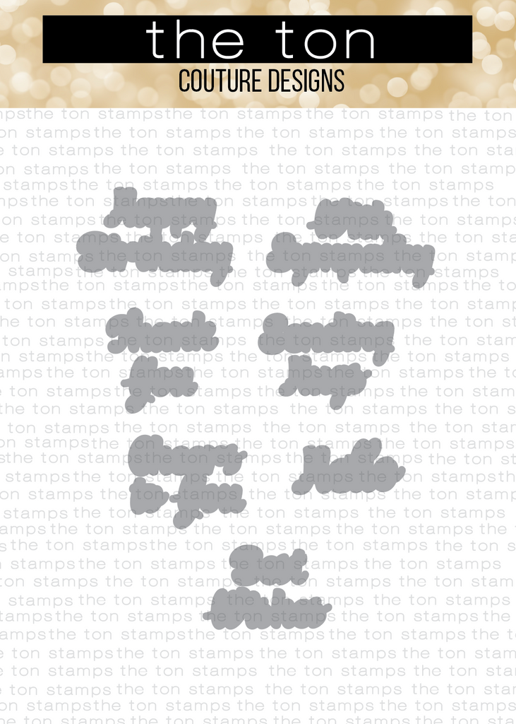 Daily Scripty Greetings Coordinating Dies