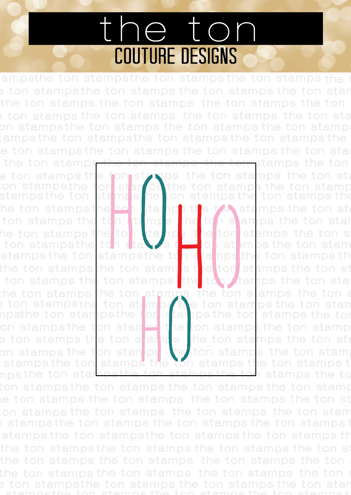 Ho Ho Ho Stencil