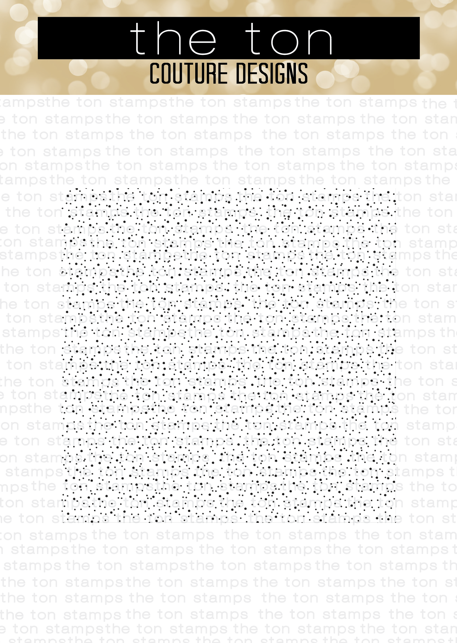 Speckled Background Stamp