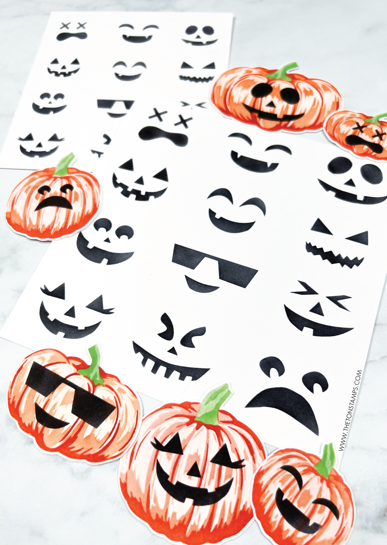 Jack-O-Lantern Stencils