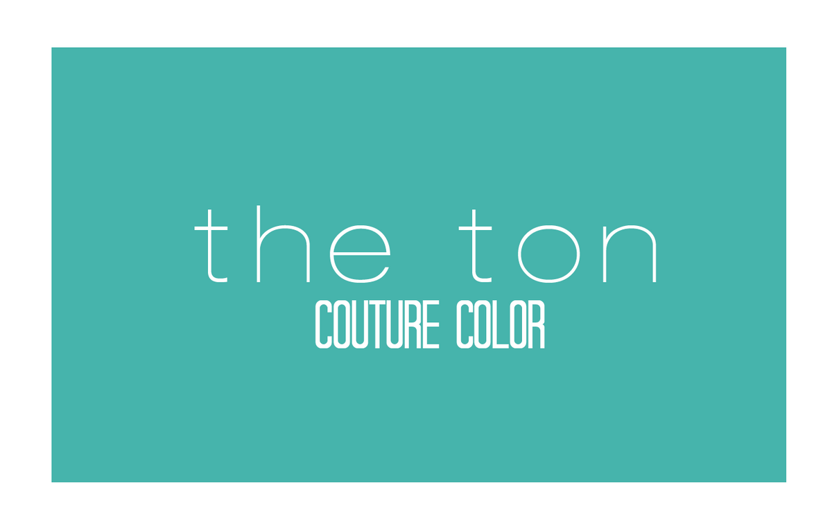 Reinker - Hot Tourmaline Dye