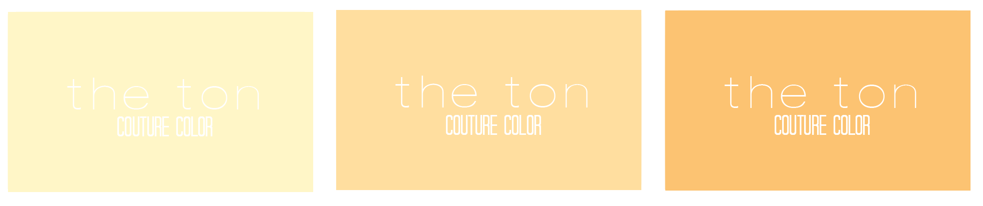 Couture Color - Citrine Collection