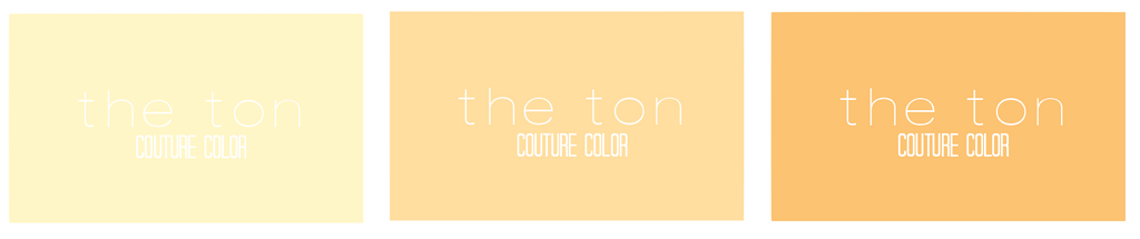 Couture Color - Citrine Collection