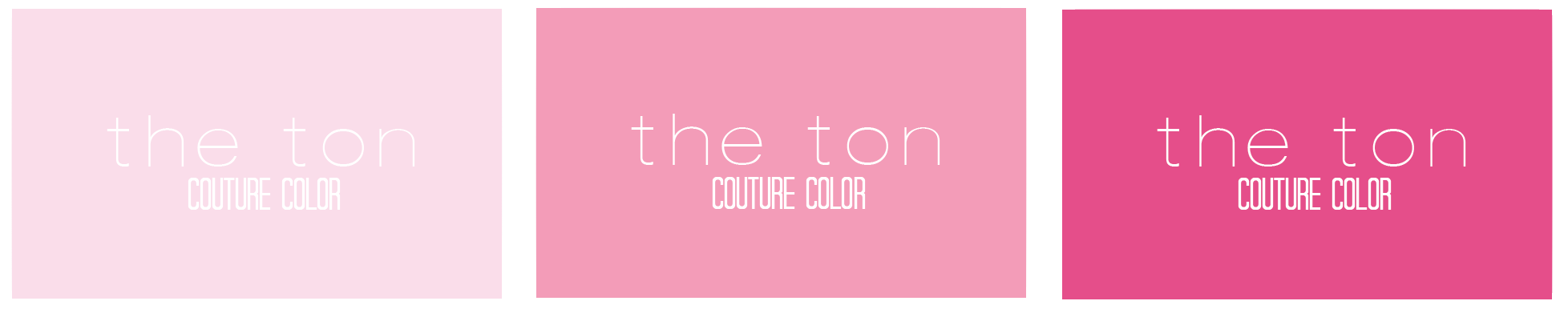 Couture Color - Peony Collection