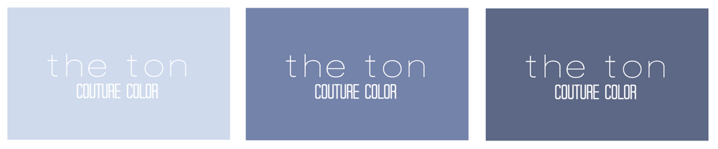 Couture Color - Dusty Blues Collection
