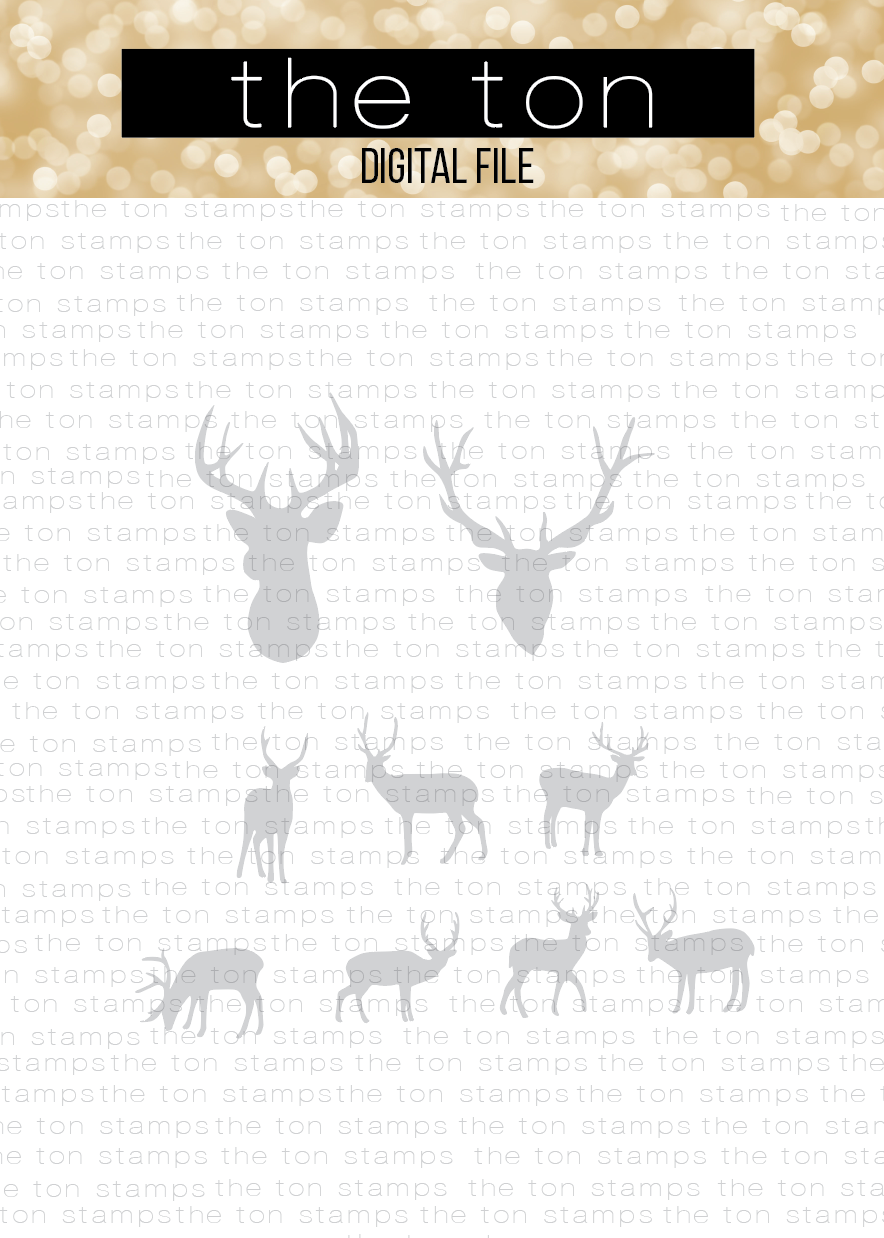 Deer Bundle SVG Cut File Set