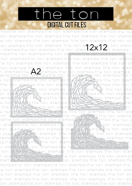 Crashing Wave Layering Coverplates SVG Cut File
