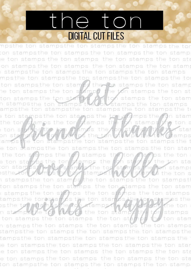 Scripty Sentiments SVG Cut File