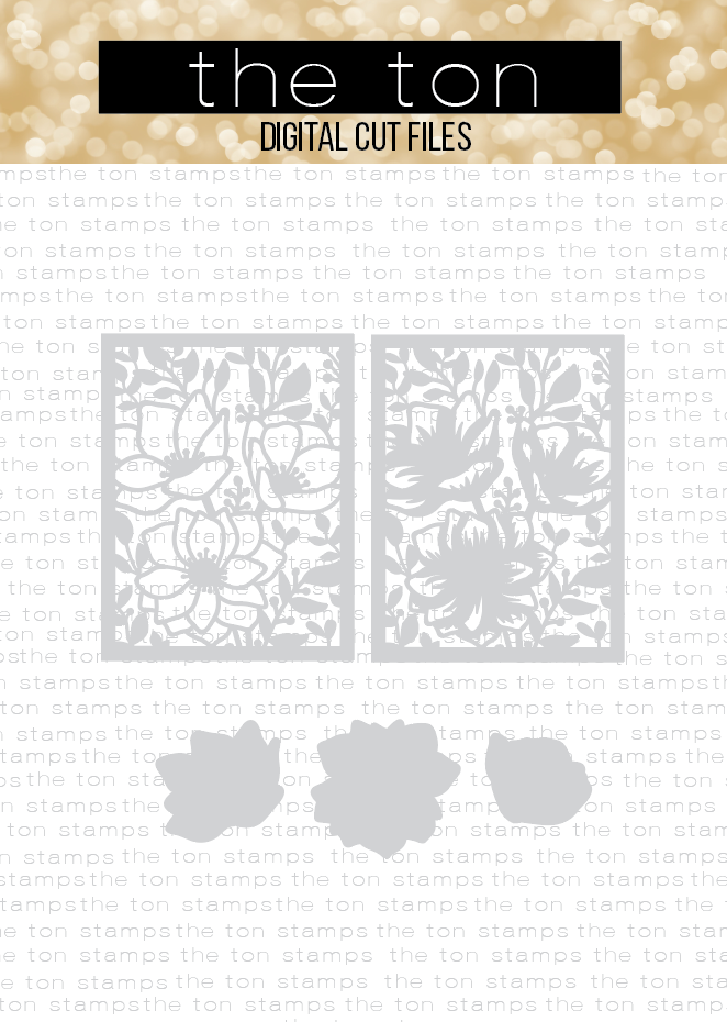 Amazing Anemone Layering Coverplate SVG Cut File