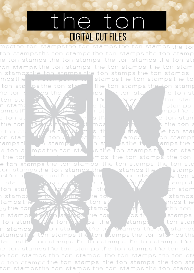 Swallowtail Butterfly Coverplate Bundle SVG Cut File