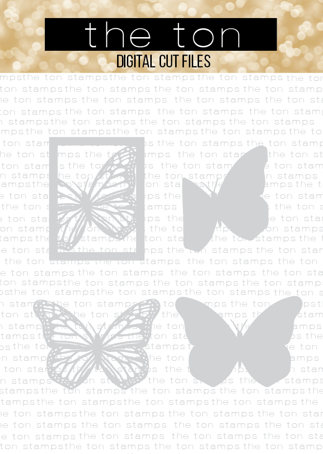 Monarch Butterfly Coverplate Bundle SVG Cut File