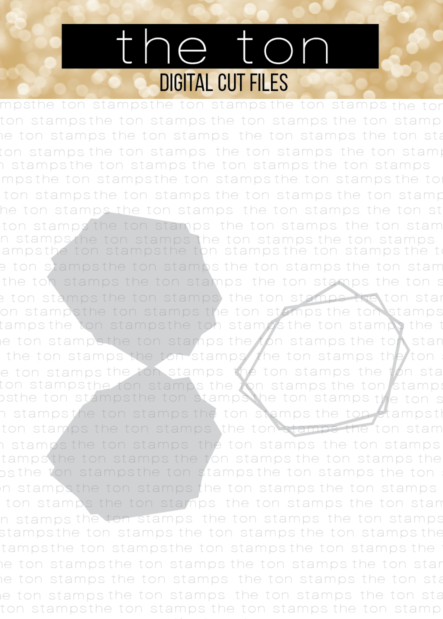Crystal Frame Cardbase SVG Cut File