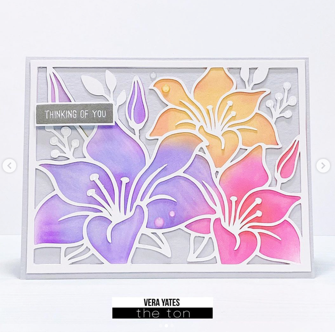 Lily Trio Layering Coverplates SVG Cut File