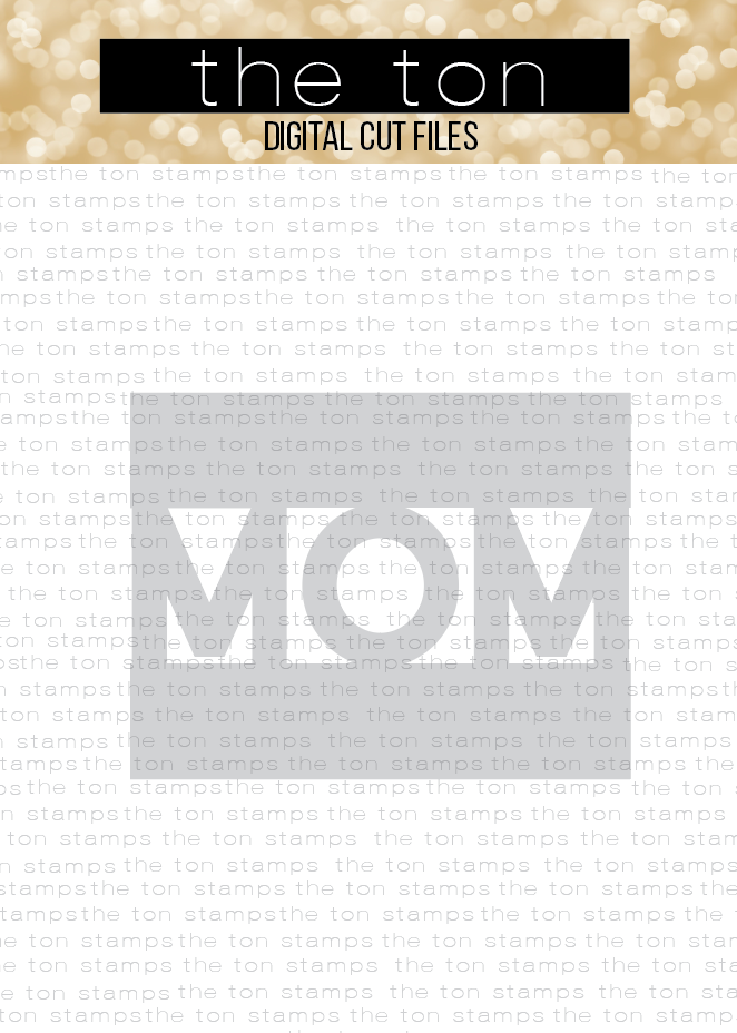Mod Mom Semi Coverplate SVG Cut File