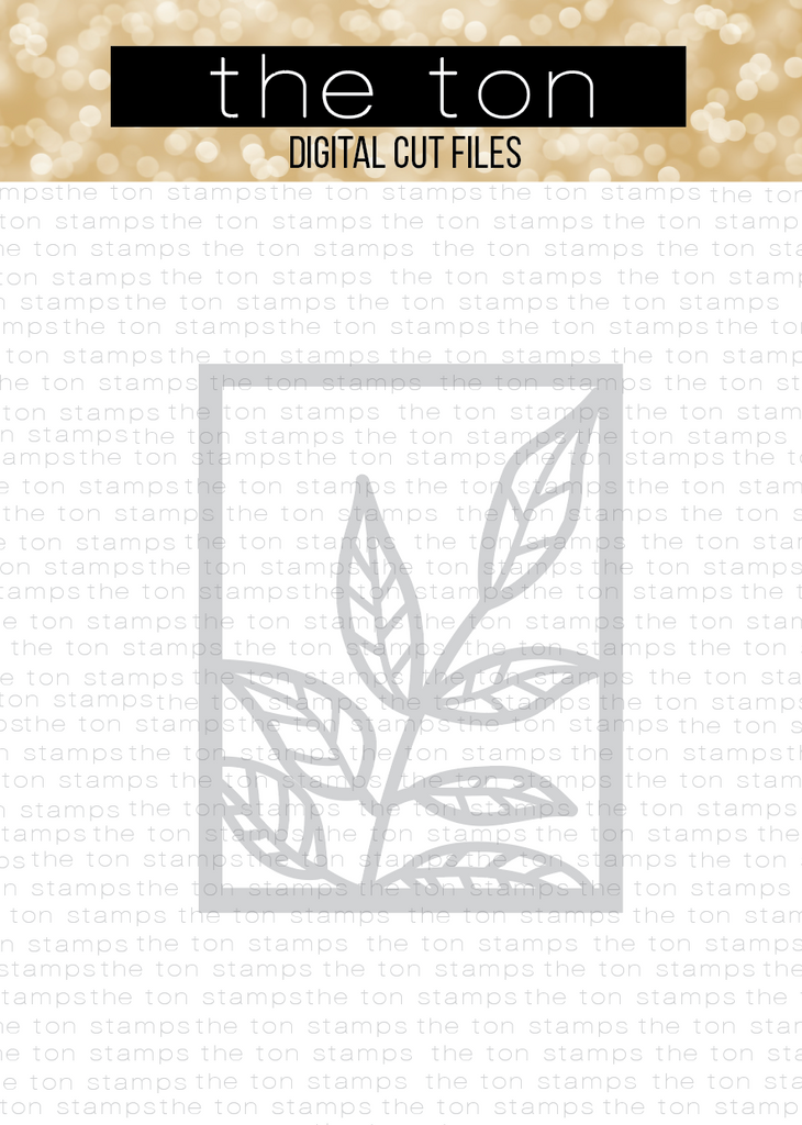 Large Leaf Coverplate SVG Cut File