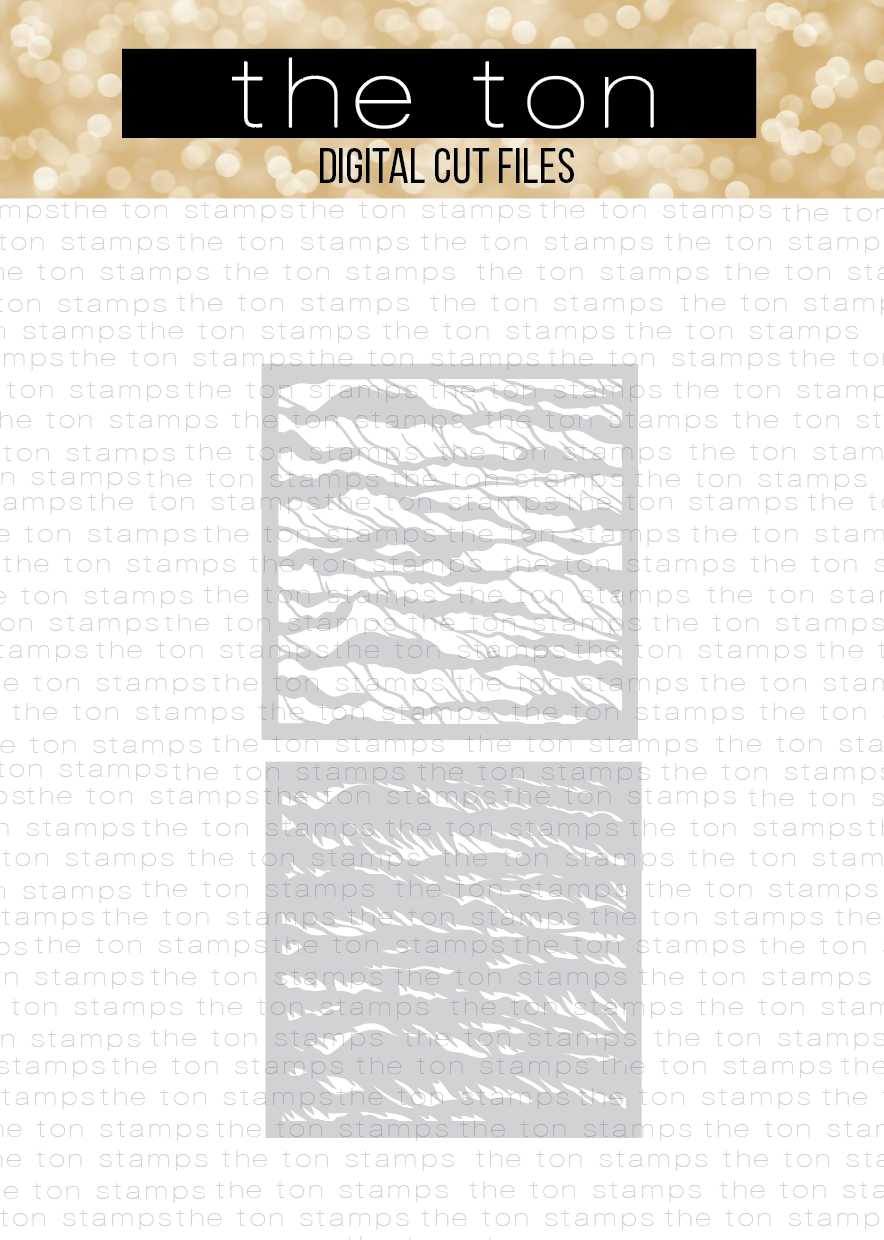 Wave Layering Stencils SVG Cut File