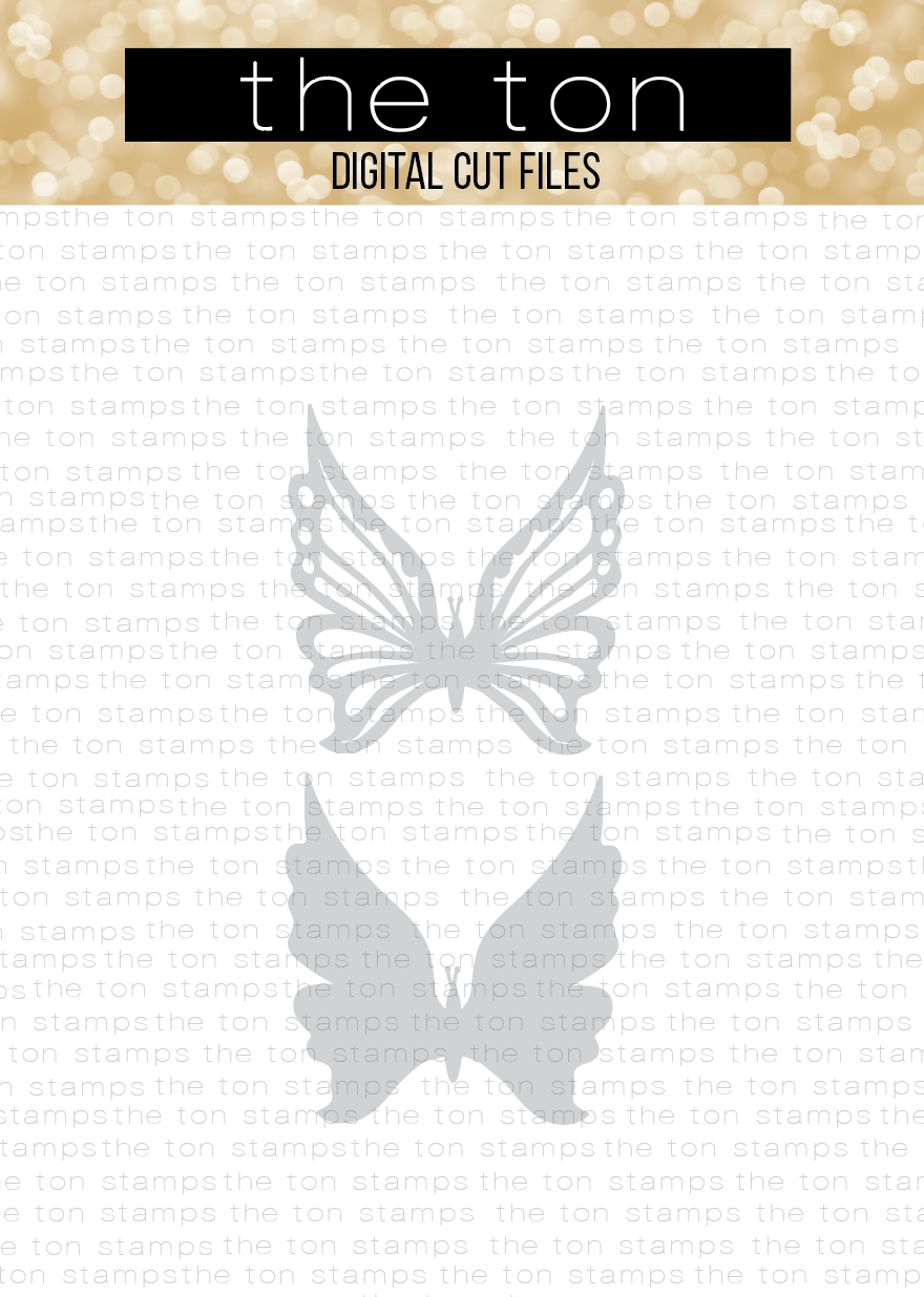 Whimsical Butterfly SVG Cut File