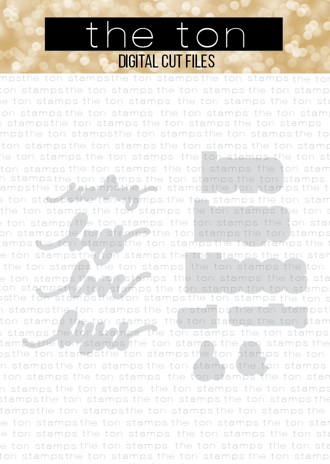 Love and Hugs Die Collection Coordinating Cut File