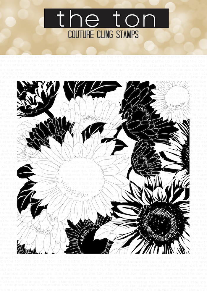 Sunflower Garden Cling Background