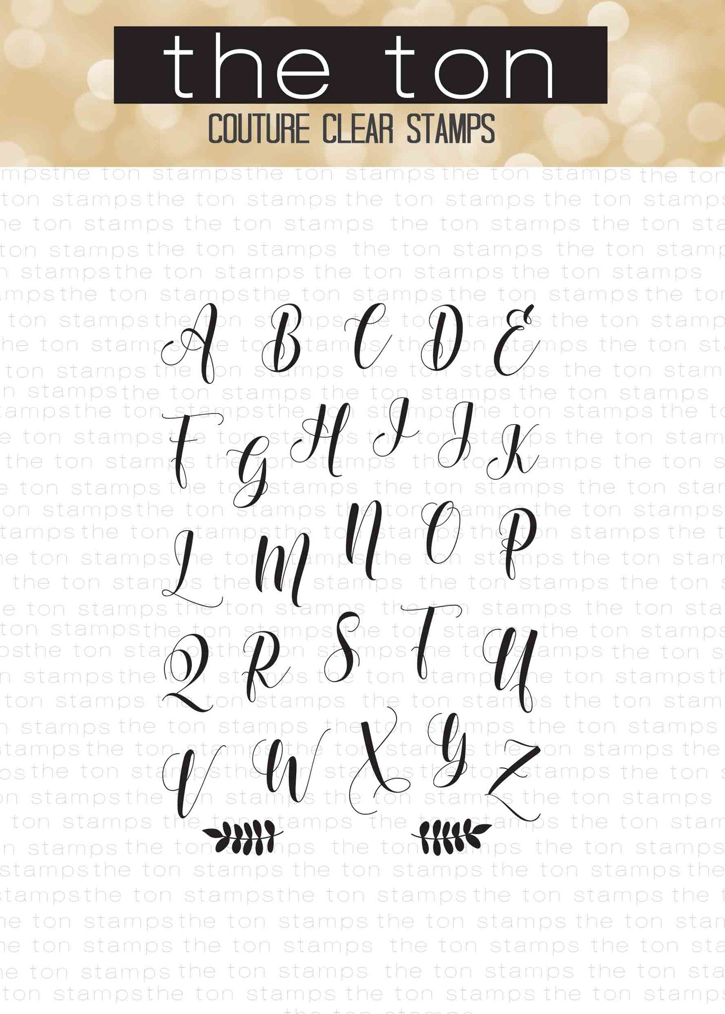 Scripty Alphas Upper