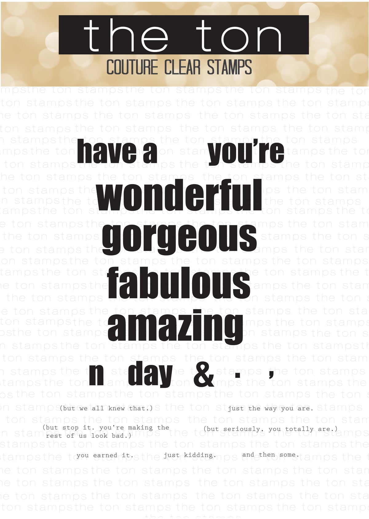 Seriously Amazing Sentiments