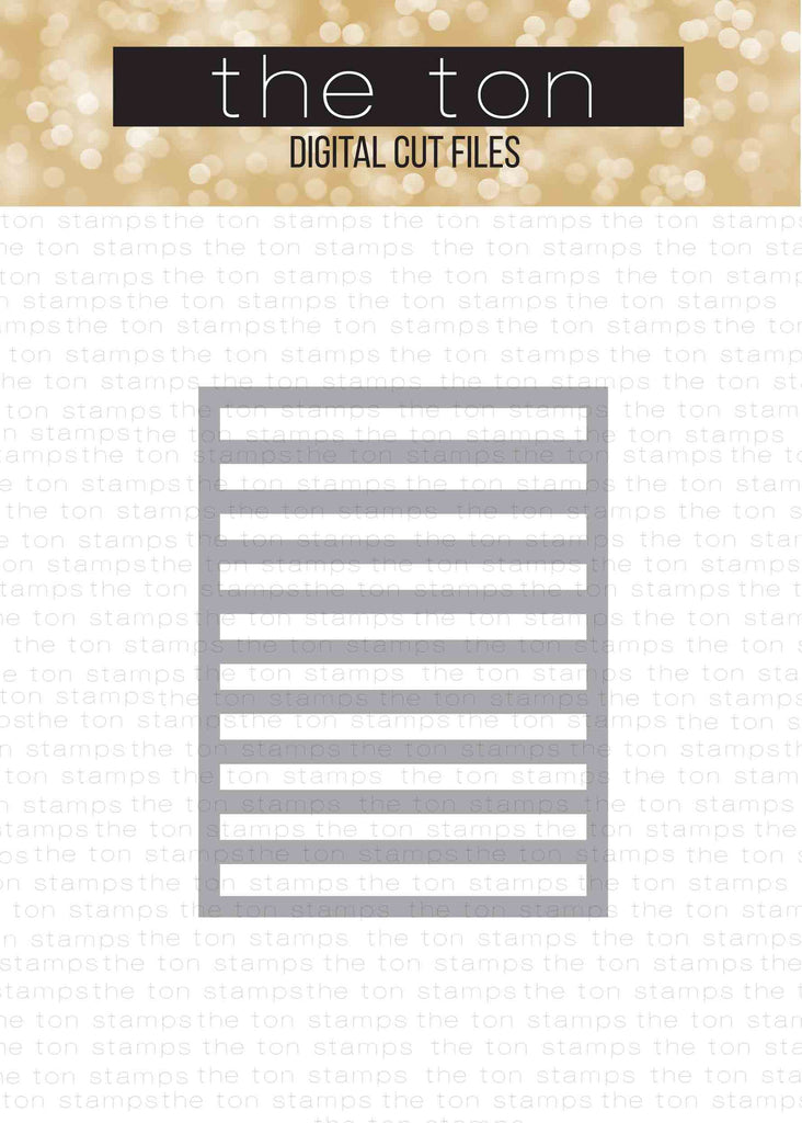 Striped SVG Cut File
