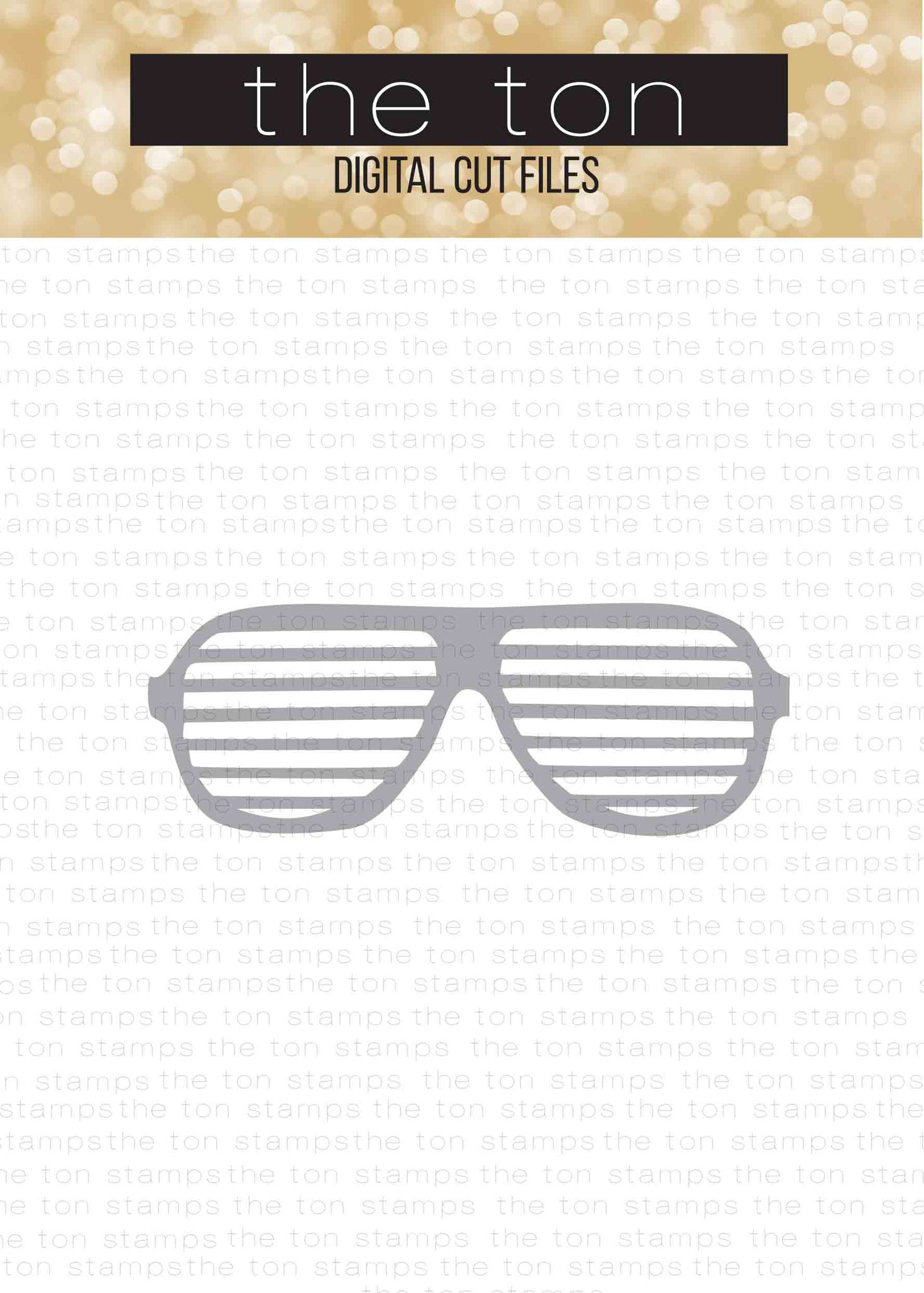 Stunnah Shades SVG Cut File