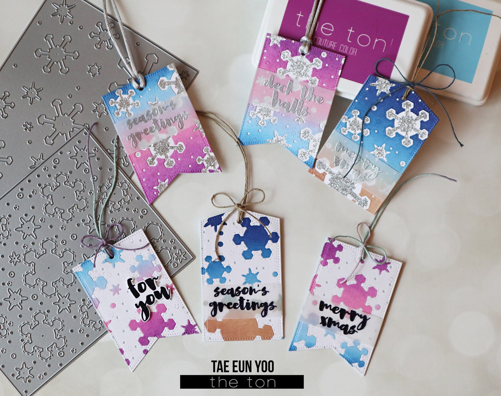 Holiday Chic Tags Stamp Set
