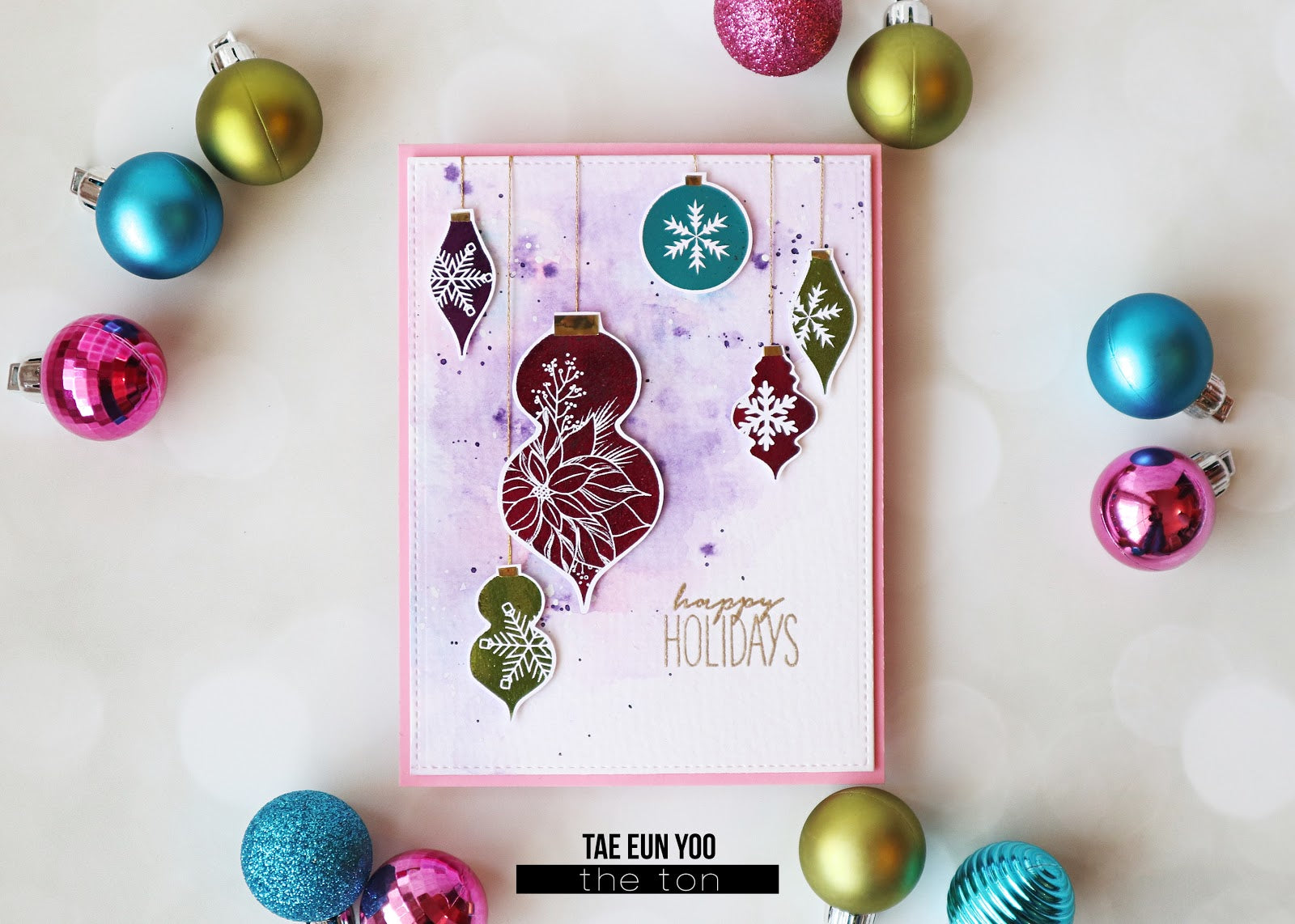 Holiday Ornaments Printables - Digital File
