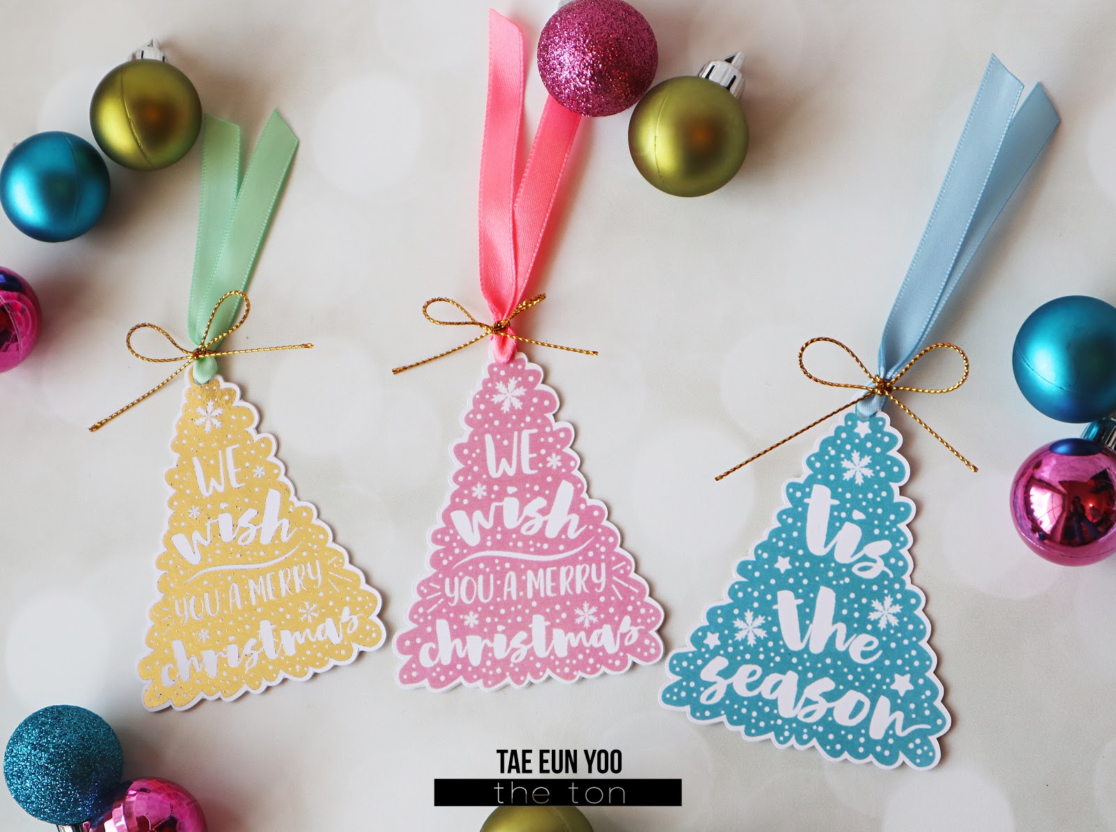 Christmas Tree Printables - Digital File
