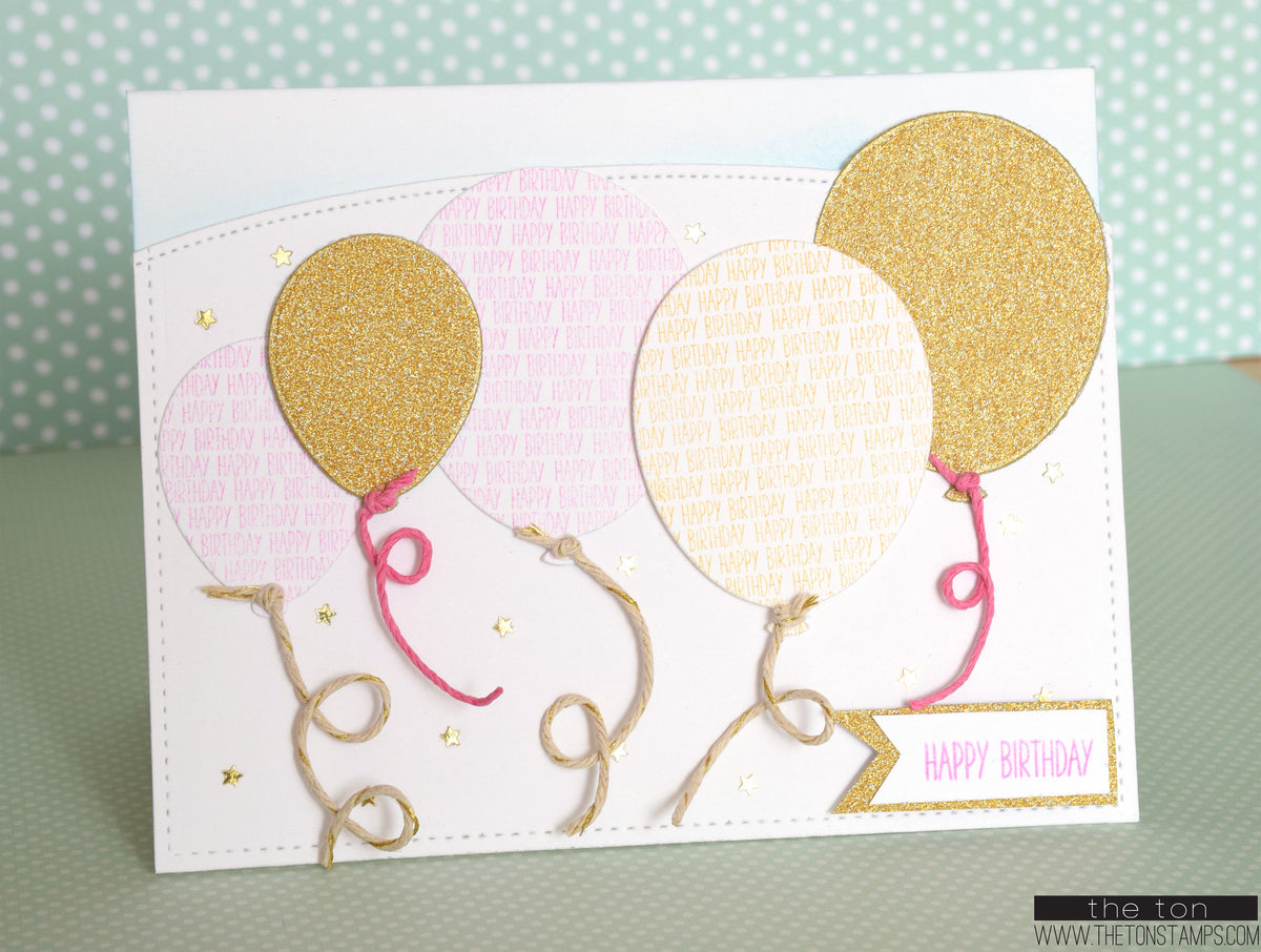 Tiny Birthday Cling Background