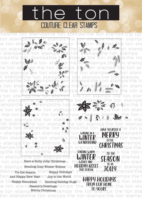 Wonderland Print Stamps (Two 6x8 sets)