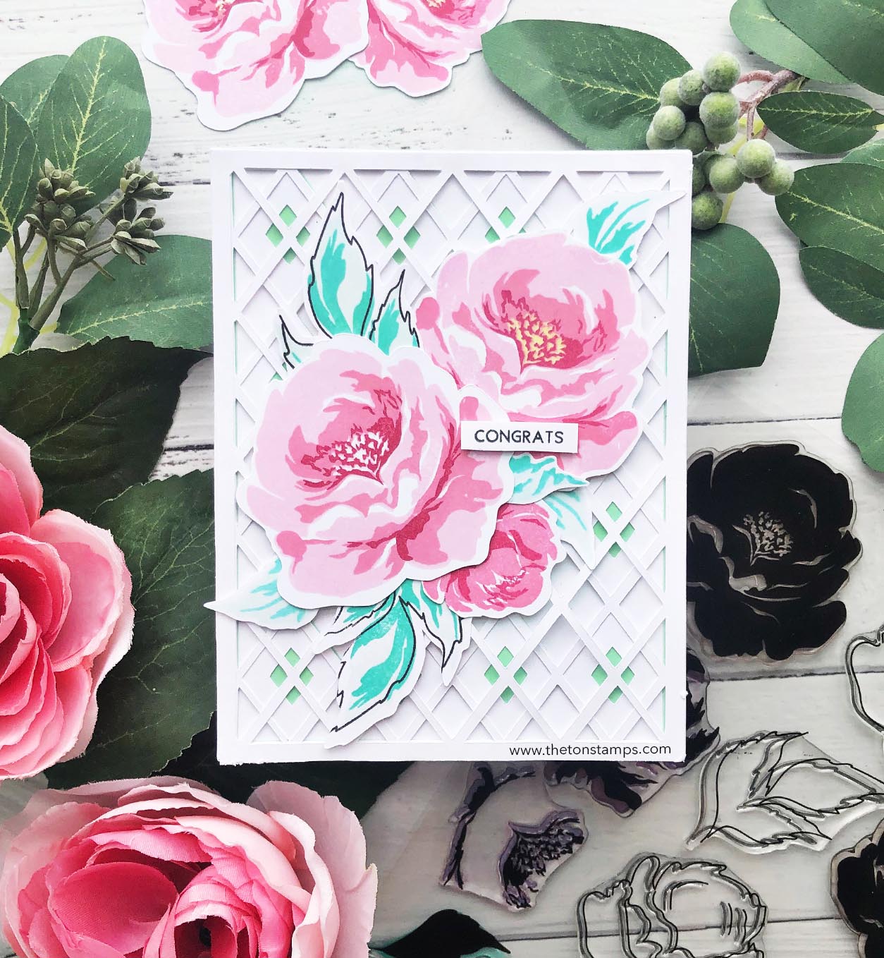 Abstract Peonies