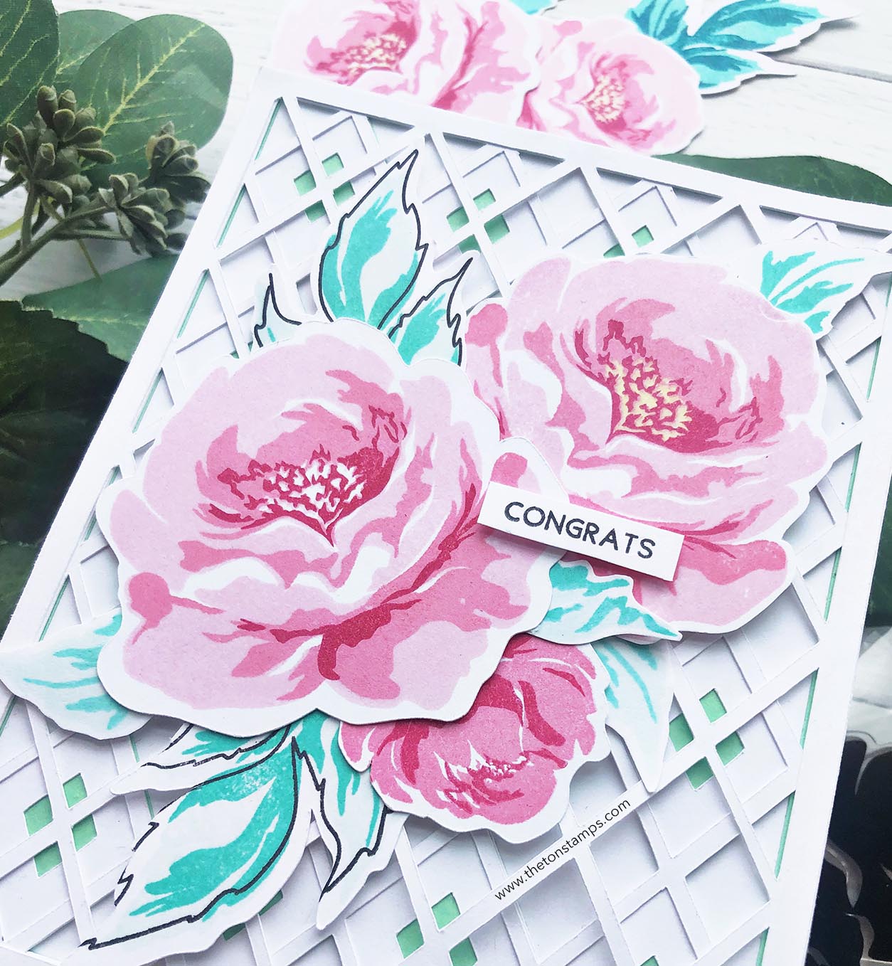 Abstract Peonies