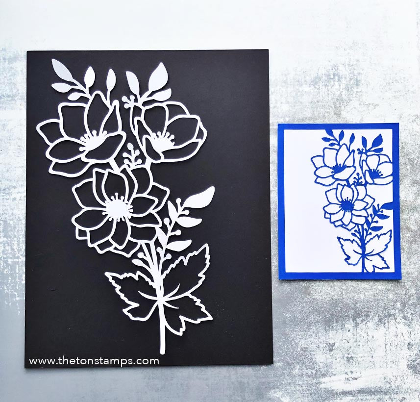 Anemone Bunch Coverplate Bundle SVG Cut File