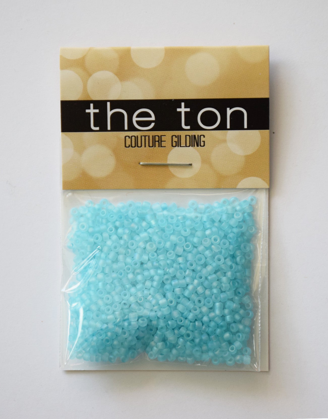 Aqua Berries Matte Seed Beads