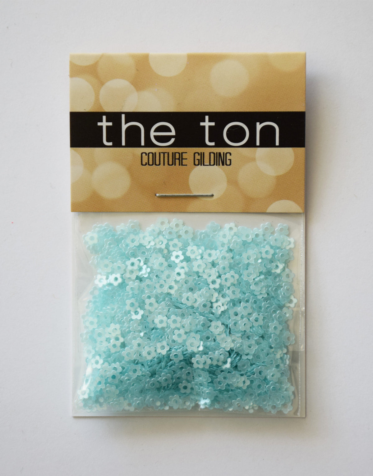 Aqua Mini Flora Sequins
