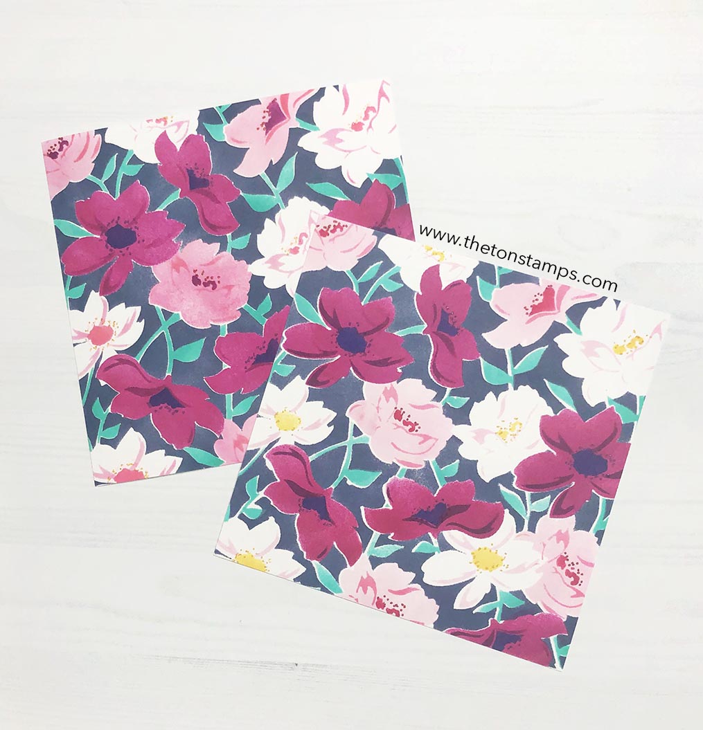 Blossoms Full Print Layering Stencils SVG Cut File