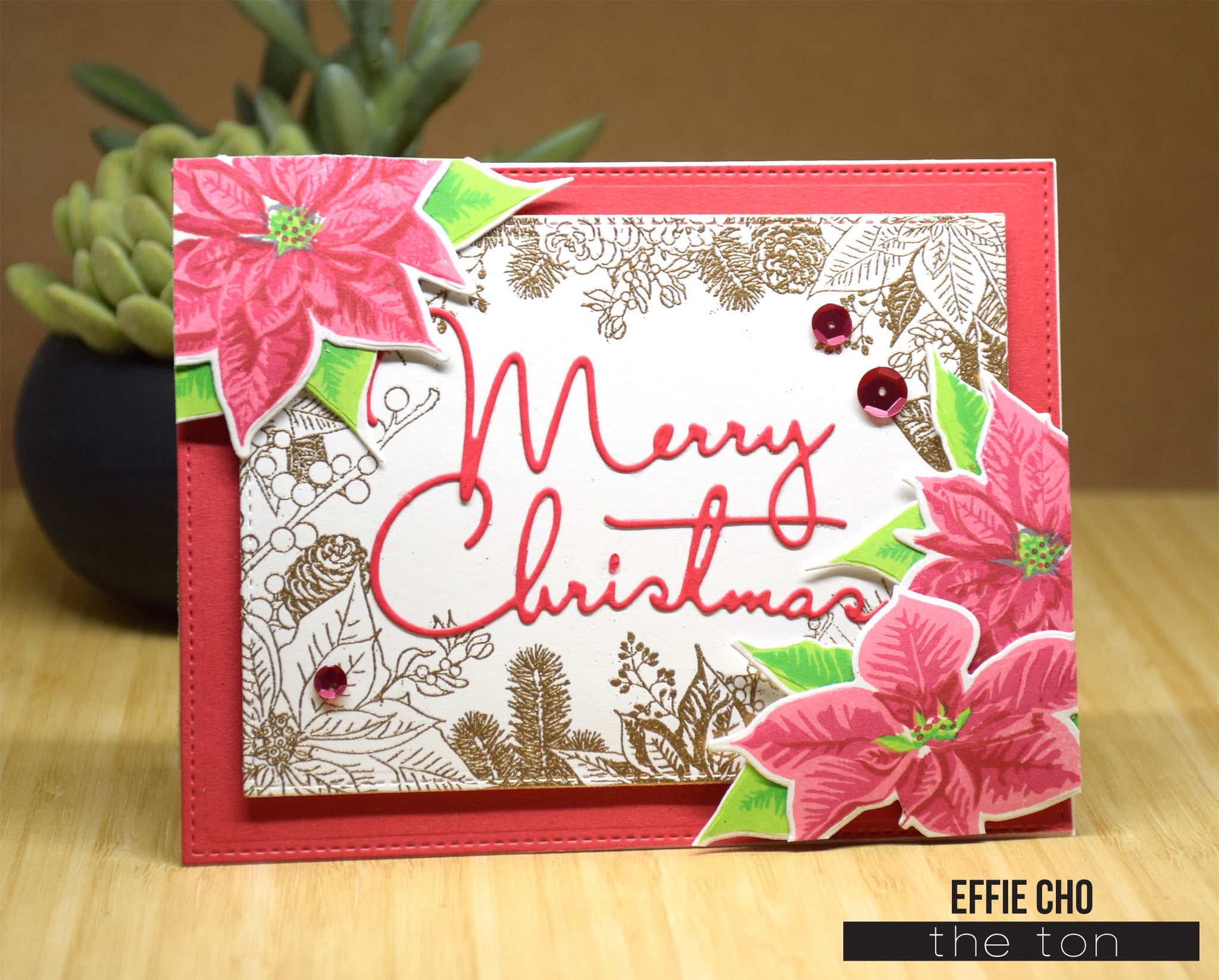Holiday Border Cling Background