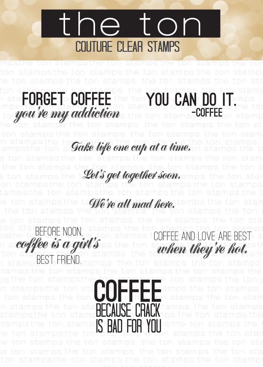 Caffeine Crush Sentiment Set