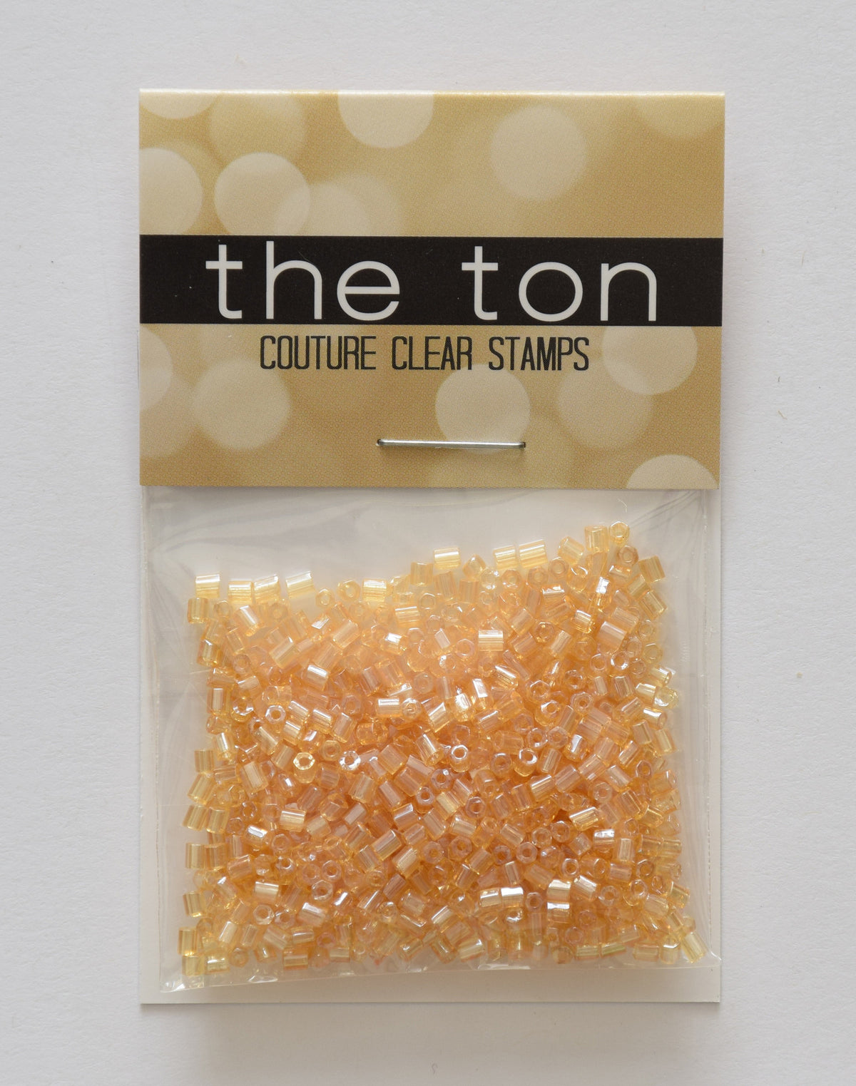 Champagne Bugle Beads