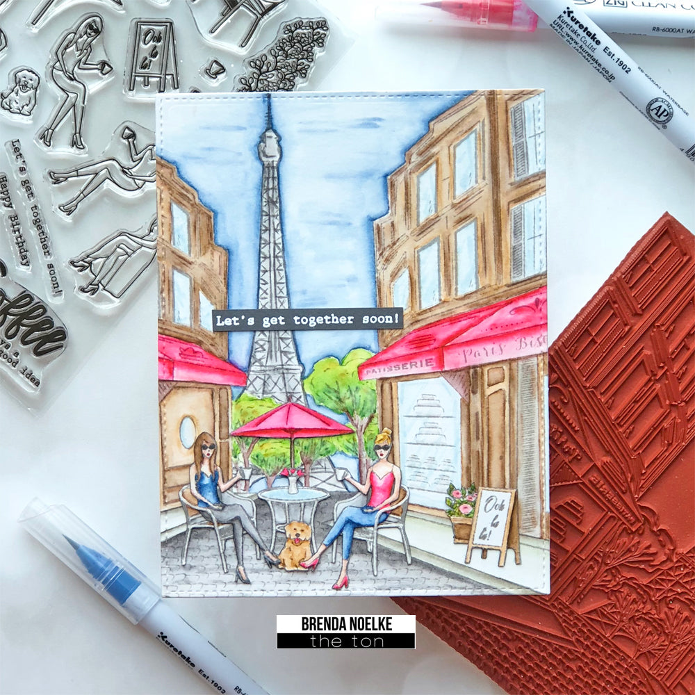 Scenes: Parisian Cafe