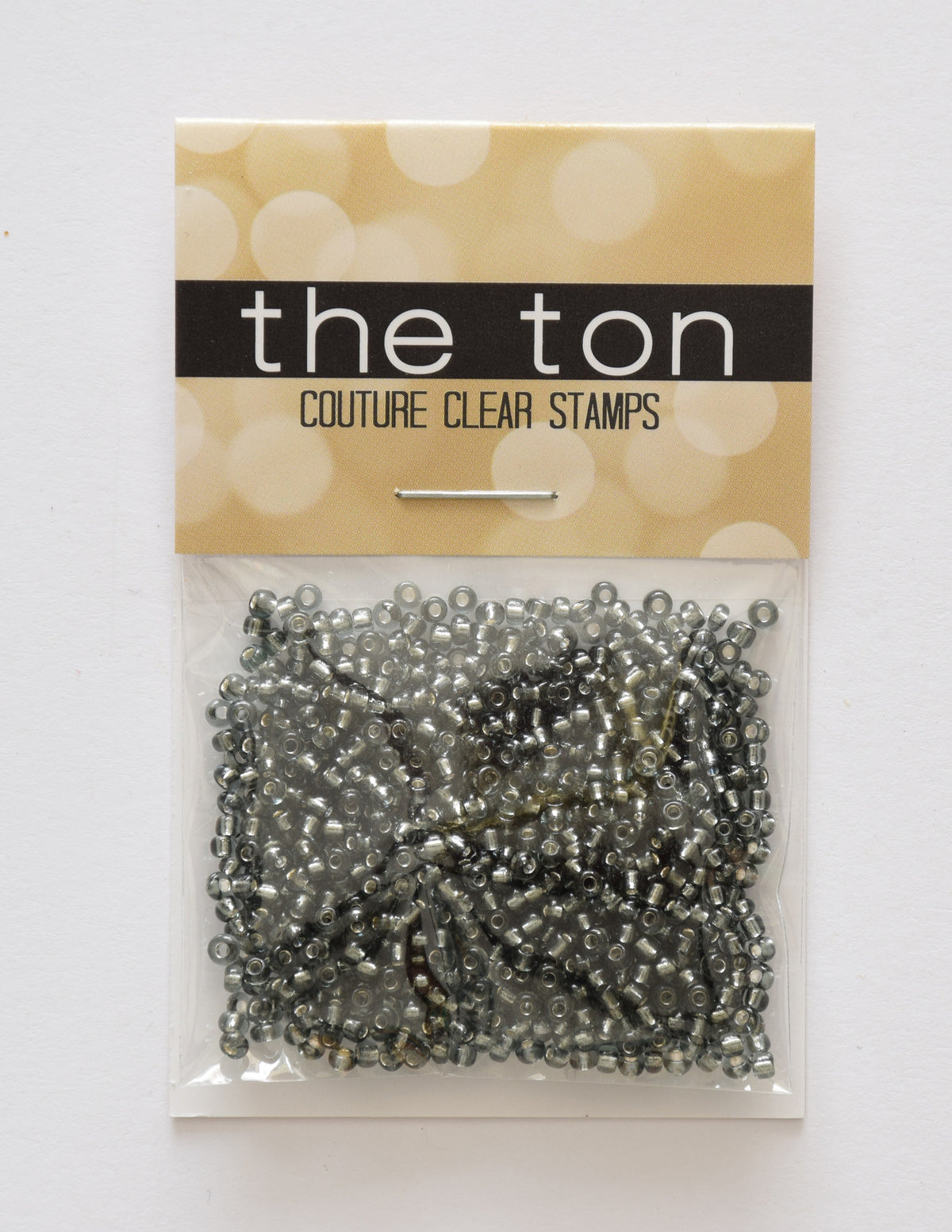 Cool Gray Seed Beads