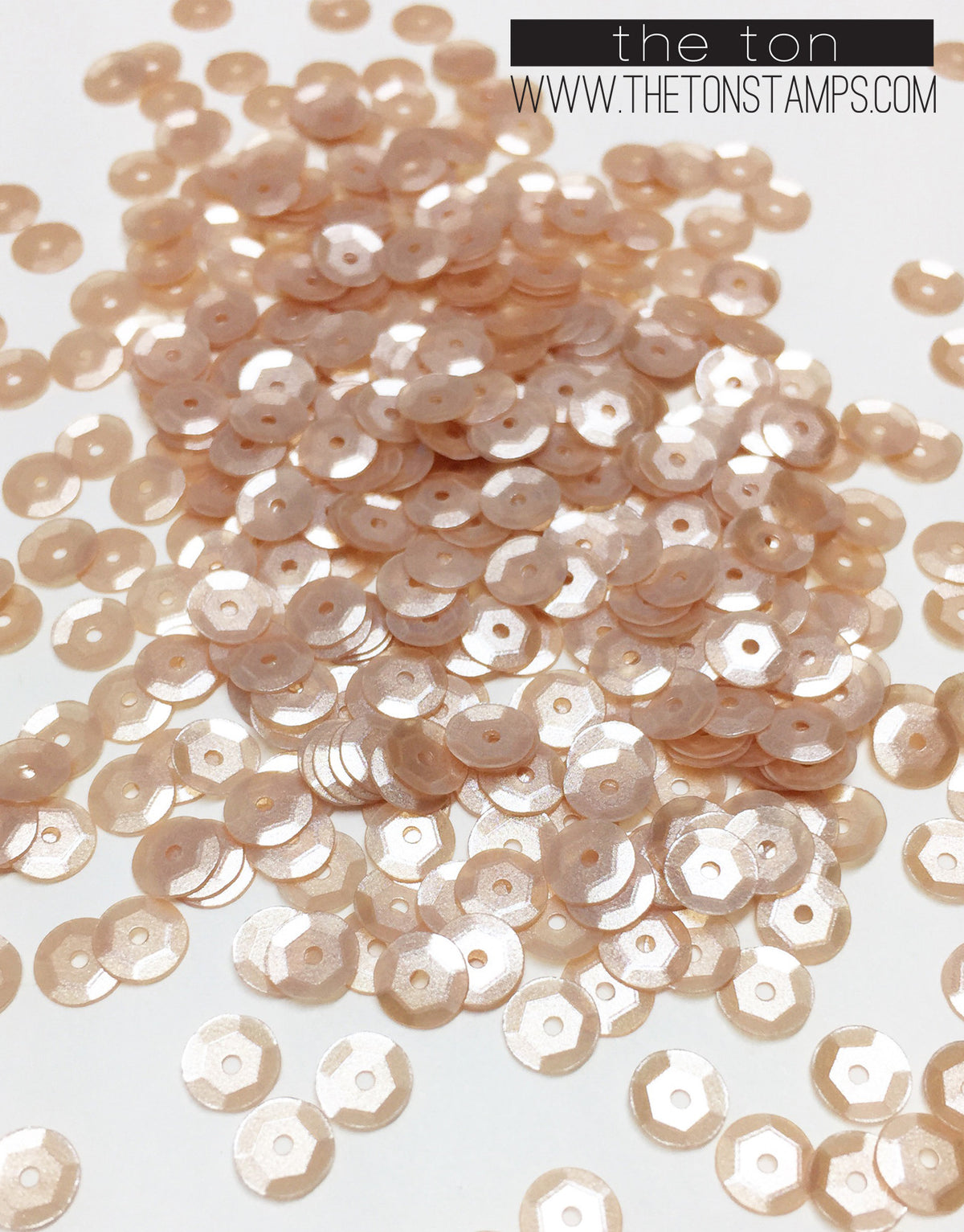Creme Brûlée Sequins - 5mm
