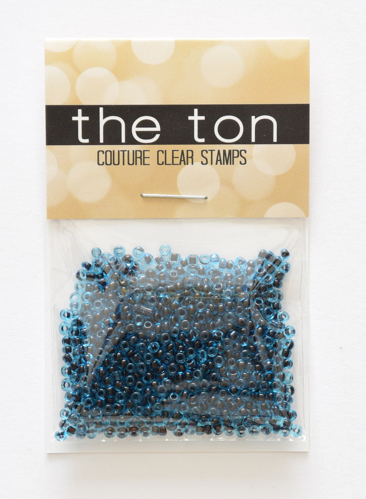 Deep Turquoise Seed Beads