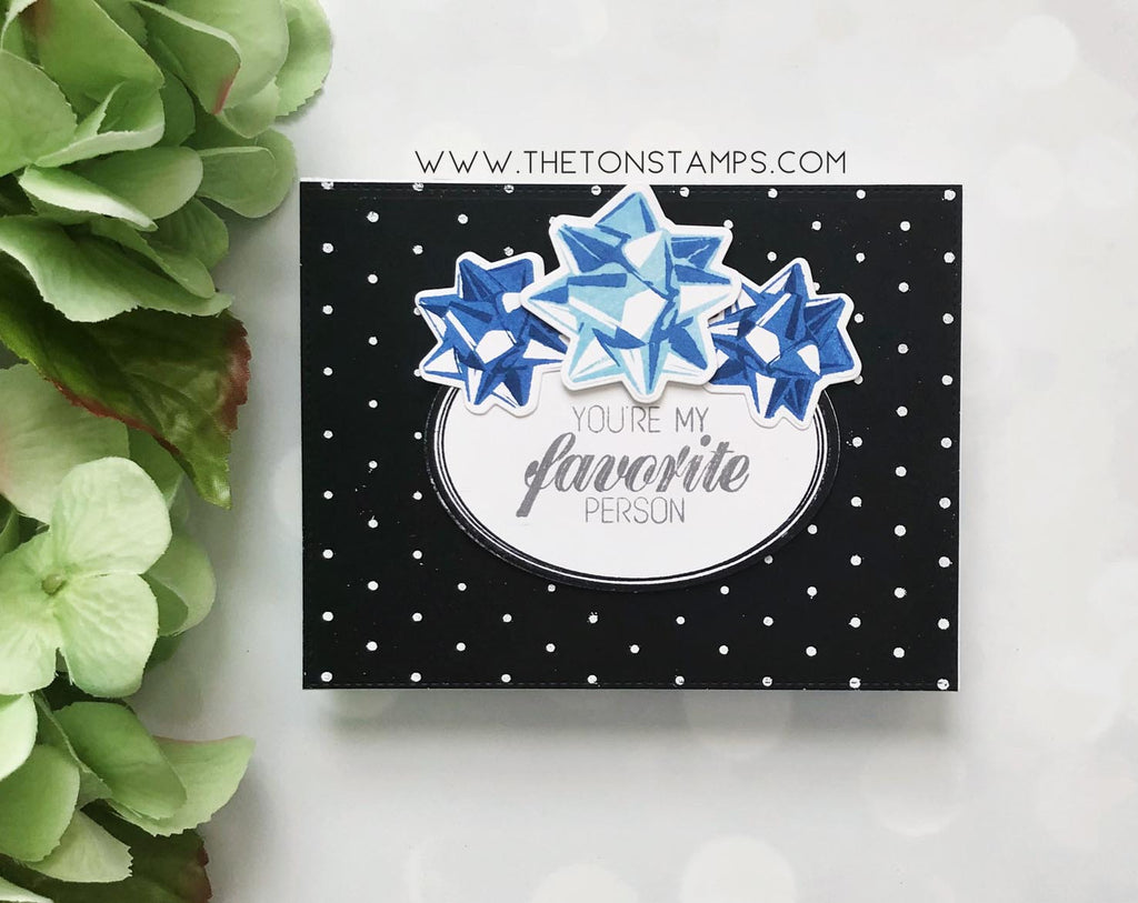 Delicate Polka Dots Cling Background