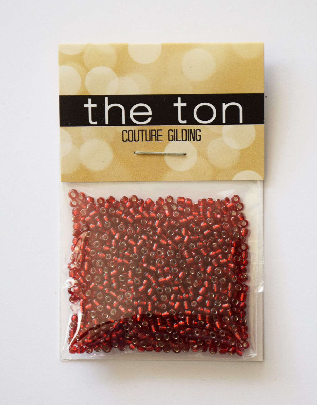 Dark Cherry Seed Beads