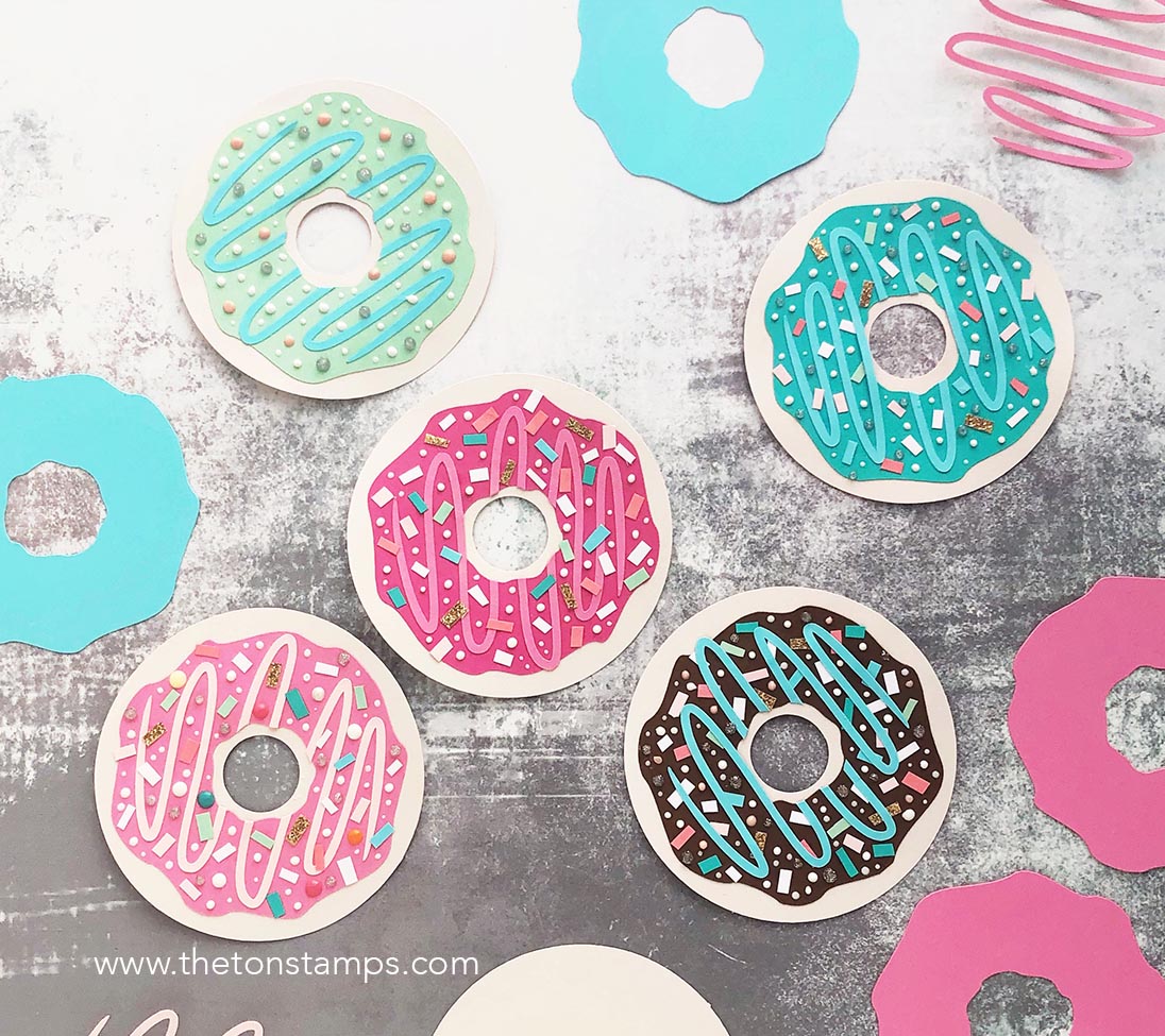 Buildable Donut SVG Cut File