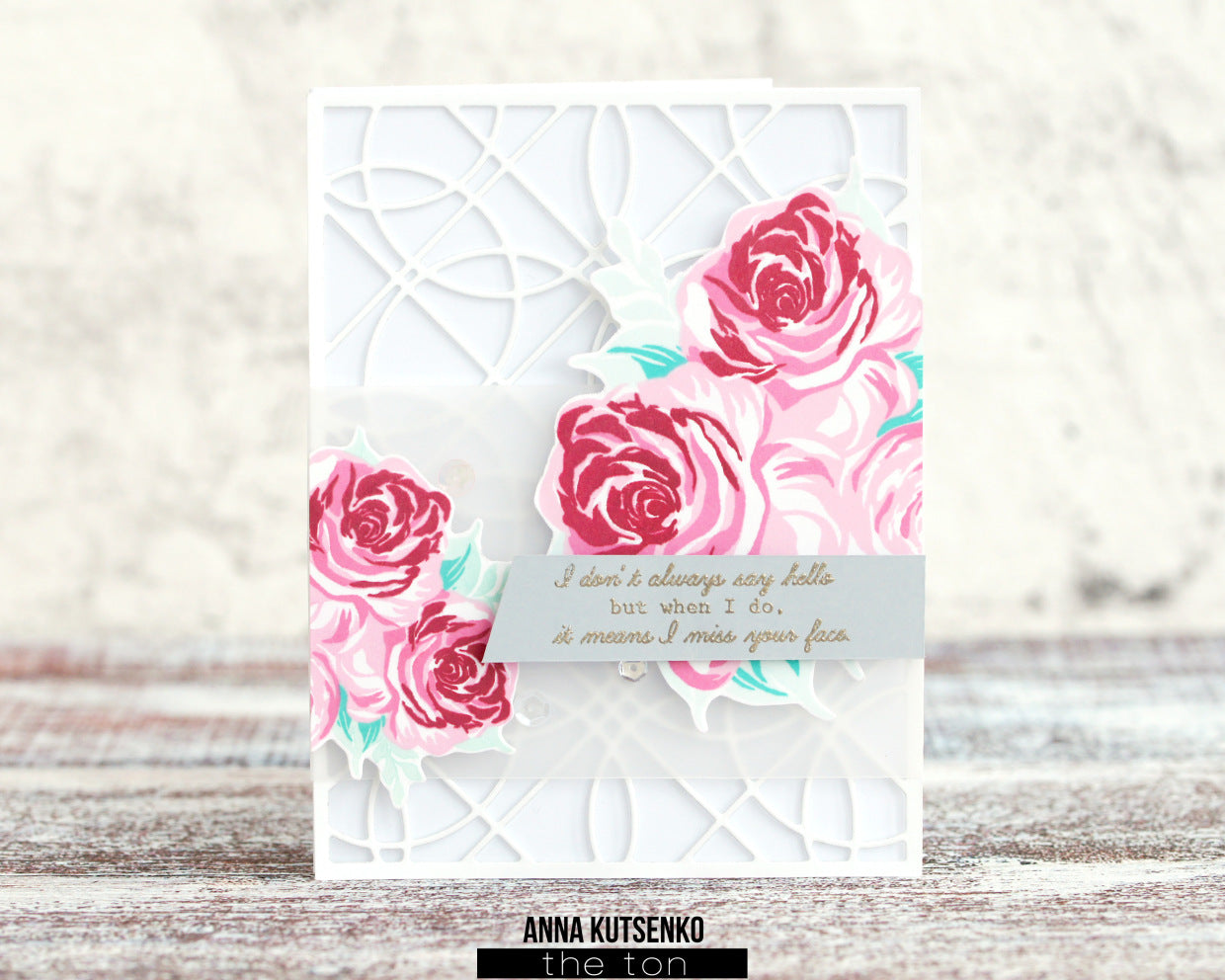 Geometric Circles Coverplate Die
