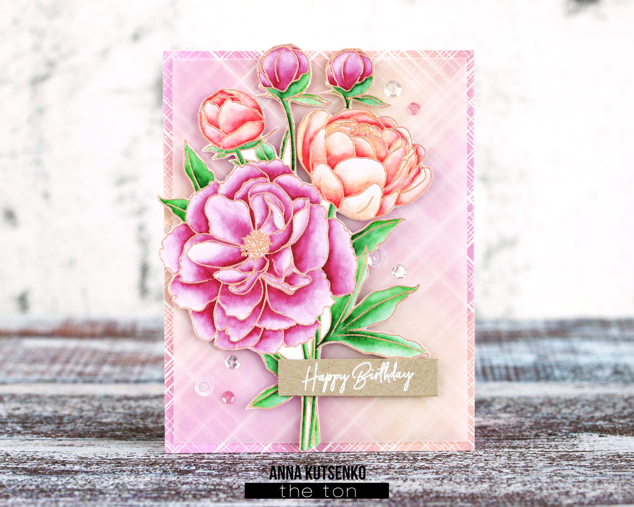 Coming Up Peonies